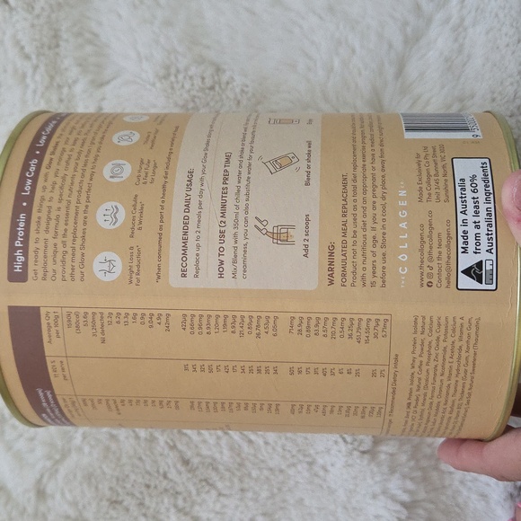 Glow Shakes Collagen Meal Replacement - Iced Coffee Flavor - Picture 9 of 9